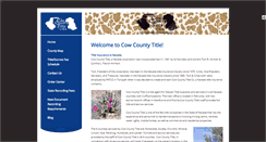 Desktop Screenshot of cowcountytitle.com